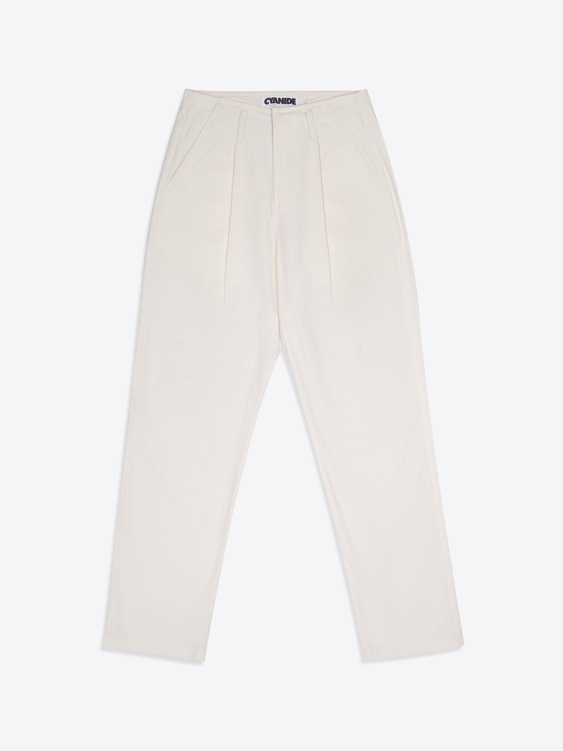 RAW COTTON PANTS